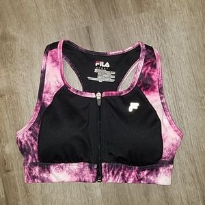 💜Firm Price💜 Fila NWOT Zipper Front Close Medium-impact Bra